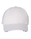 Mega Cap 6887 Organic Cotton/Mesh Cap White