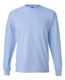 5186 Hanes 6.1 oz. Ringspun Cotton Long-Sleeve Bee Light Blue