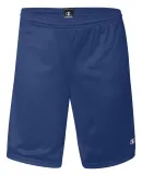 S162 Champion Logo Long Mesh Shorts with Pockets Athletic Royal