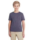 Gildan 46000B Performance® Core Youth Short Sleev in Hth spt drk navy