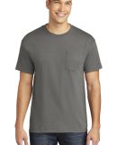 Gildan 5300 Heavy Cotton T-Shirt with a Pocket in Charcoal