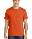 Gildan 5300 Heavy Cotton T-Shirt with a Pocket in Orange