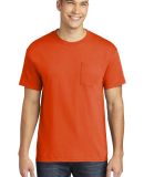 Gildan 5300 Heavy Cotton T-Shirt with a Pocket in Orange