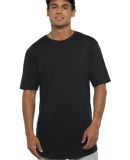 Next Level 3602 Cotton Long Body Crew in Black