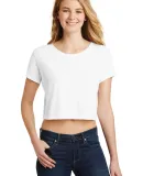 District DT2303    Juniors Relaxed Crop Tee White