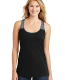 District DT265    Juniors Varsity Tank Black/Black