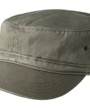 District DT605    - Distressed Military Hat Olive