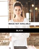 Alternative 12528 Women's Satin Jersey Scoopneck L Black