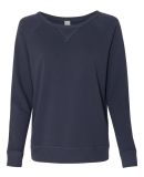 Alternative 5068 Women's Vintage French Terry Scri NAVY