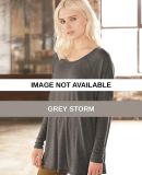 Alternative 6024 Women's Gauze Ramble Long Sleeve  Grey Storm