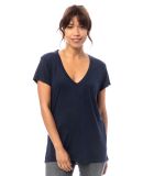 Alternative 2894 Womens Slinky Melange Burnout Jer in Navy