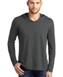 District Made DM139    Mens Perfect Tri   Long Sle in Charcoal