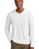 District Made DM139    Mens Perfect Tri   Long Sle in White