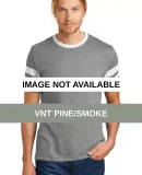 Alternative 05055BP Sideline Vintage Football Tee Vnt Pine/Smoke