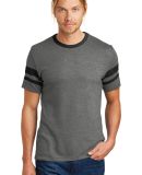 Alternative 05055BP Sideline Vintage Football Tee in Vnt coal/black