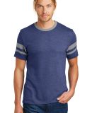 Alternative 05055BP Sideline Vintage Football Tee in Vnt royal/smk