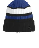 New Era NE903    Ribbed Tailgate Beanie Royal/Black