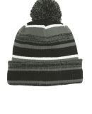 New Era NE902    Sideline Beanie in Black/ graphite