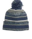 New Era NE902    Sideline Beanie in Navy/ graphite