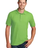 Port & Company KP155 Core Blend Pique Polo Lime
