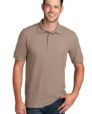 Port & Company KP155 Core Blend Pique Polo Sand