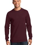 Port & Company PC61LST - Tall Long Sleeve Essentia in Athletic maroon