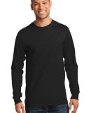 Port & Company PC61LST - Tall Long Sleeve Essentia in Jet black