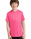 Port & Co PC380Y mpany   Youth Performance Tee Neon Pink