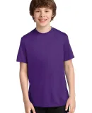 Port & Co PC380Y mpany   Youth Performance Tee Team Purple