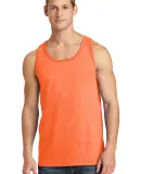 Port & Company PC54TT Core Cotton Tank Top Neon Orange