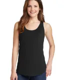 Port & Co LPC54TT mpany   Ladies Core Cotton Tank  Jet Black