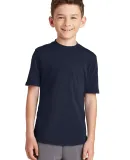 Port and Company Port & Company PC381Y Youth Performance Blend Tee Deep Navy