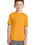 Port & Company PC381Y Youth Performance Blend Tee Gold