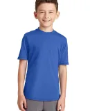 Port & Company PC381Y Youth Performance Blend Tee True Royal