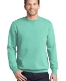 Port & Company PC098 Pigment-Dyed Crewneck Sweatsh CoolMint