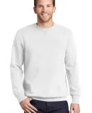 Port & Company PC098 Pigment-Dyed Crewneck Sweatsh White