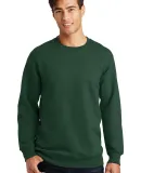 Port & Co PC850 mpany   Fan Favorite Fleece Crewne Forest Green