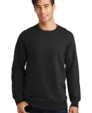 Port & Co PC850 mpany   Fan Favorite Fleece Crewne Jet Black