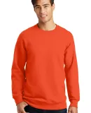 Port & Co PC850 mpany   Fan Favorite Fleece Crewne Orange