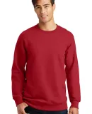 Port & Co PC850 mpany   Fan Favorite Fleece Crewne Team Cardinal