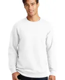 Port & Co PC850 mpany   Fan Favorite Fleece Crewne White