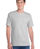 Port & Company PC61PT Tall Essential Pocket Tee in Ash