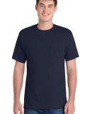 Port & Company PC61PT Tall Essential Pocket Tee in Deep navy