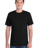 Port & Company PC61PT Tall Essential Pocket Tee in Jet black