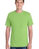 Port & Company PC61PT Tall Essential Pocket Tee in Lime