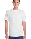 Port & Company PC61PT Tall Essential Pocket Tee in White