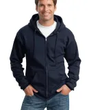 Port & Co PC90ZHT mpany   Tall Essential Fleece Fu Navy