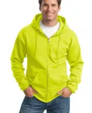 Port & Co PC90ZHT mpany   Tall Essential Fleece Fu Safety Green