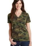 Port & Co LPC54VC mpany   Ladies Core Cotton Camo  Military Camo