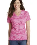 Port & Co LPC54VC mpany   Ladies Core Cotton Camo  Pink Camo